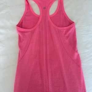 Lululemon Pink Swiftly Tech Racerback Tank Top